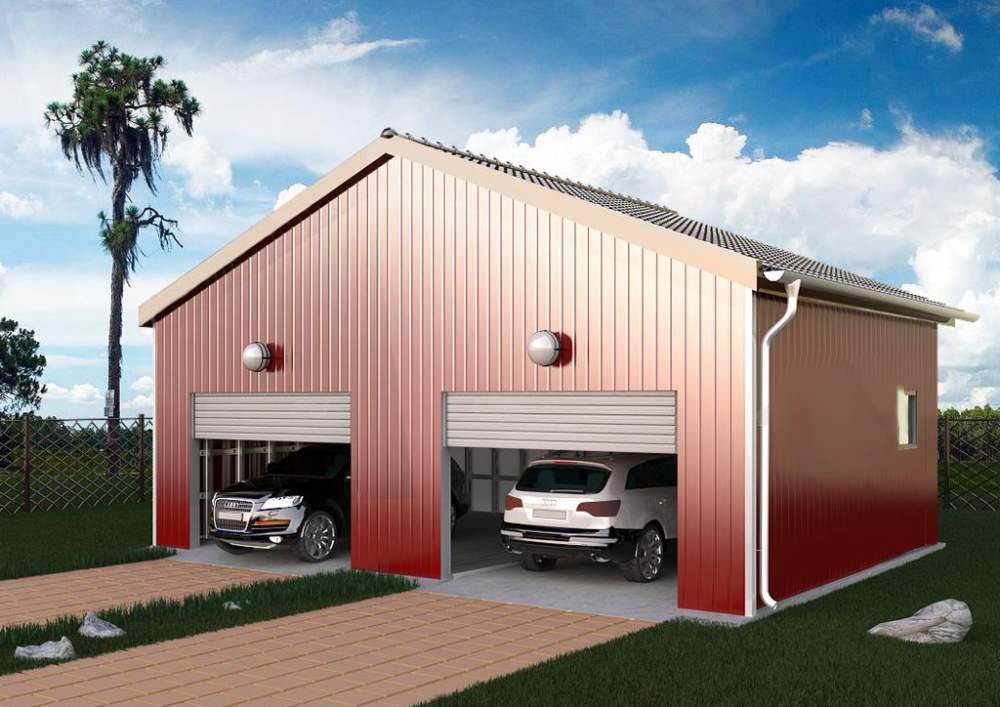 Строительство гаража