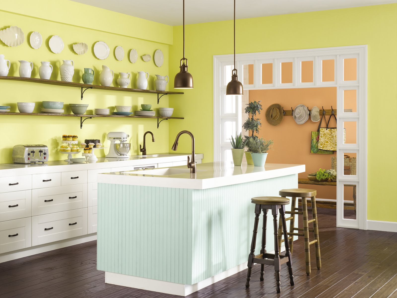 Кухни — интерьер, цветовая гамма, декорации